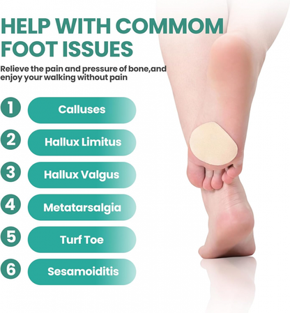 Welnove Moleskin Adhesive Pads for Feet