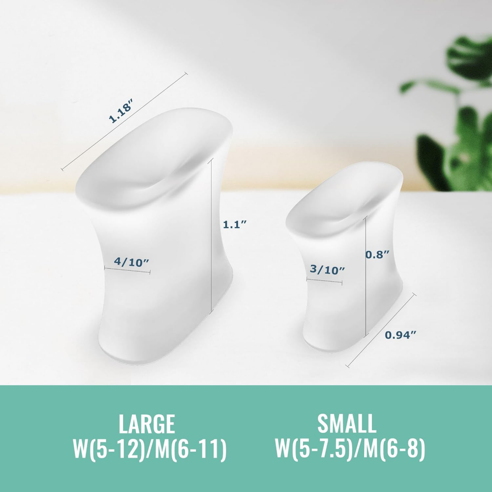 Welnove Upgraded Gel Toe Separators