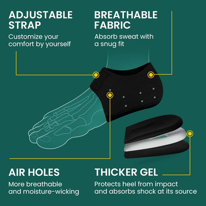 Welnove Gel Heel Protector Cups
