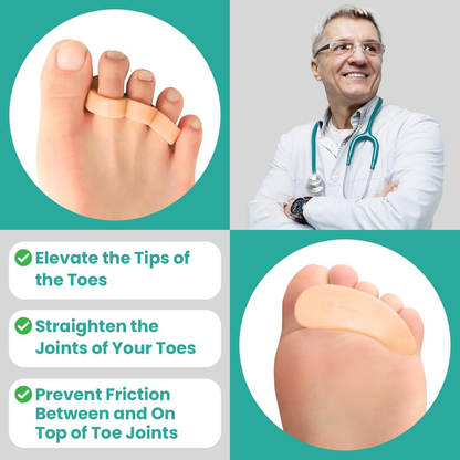 Welnove Hammertoe Corrector Gel Toe Straighteners