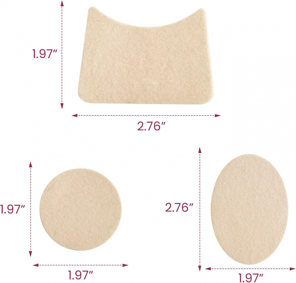 Welnove Moleskin Adhesive Pads for Feet