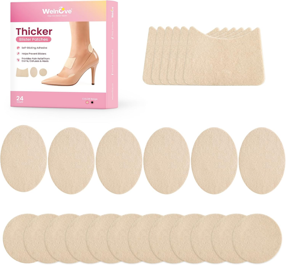 Welnove Moleskin Adhesive Pads for Feet