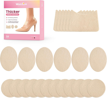 Welnove Moleskin Adhesive Pads for Feet