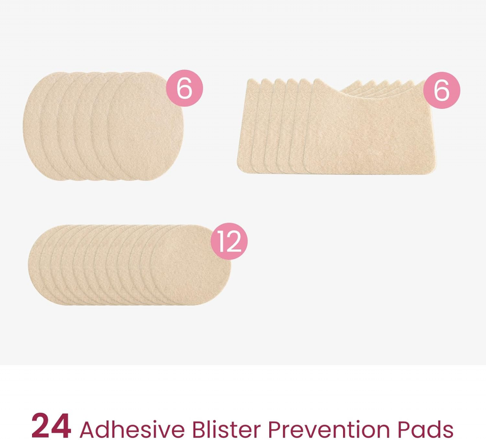 Welnove Moleskin Adhesive Pads for Feet