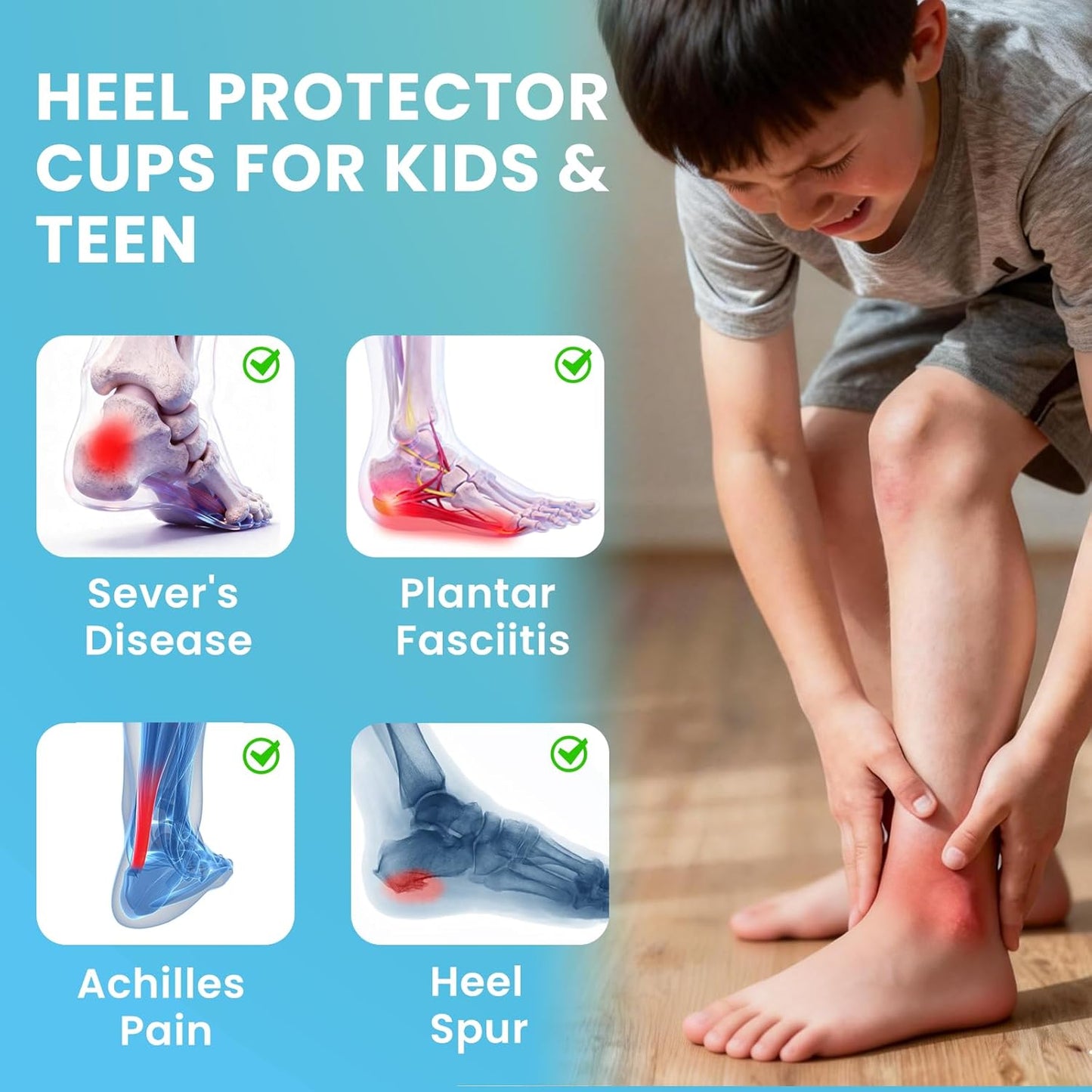 Kids Heel Protectors Cups