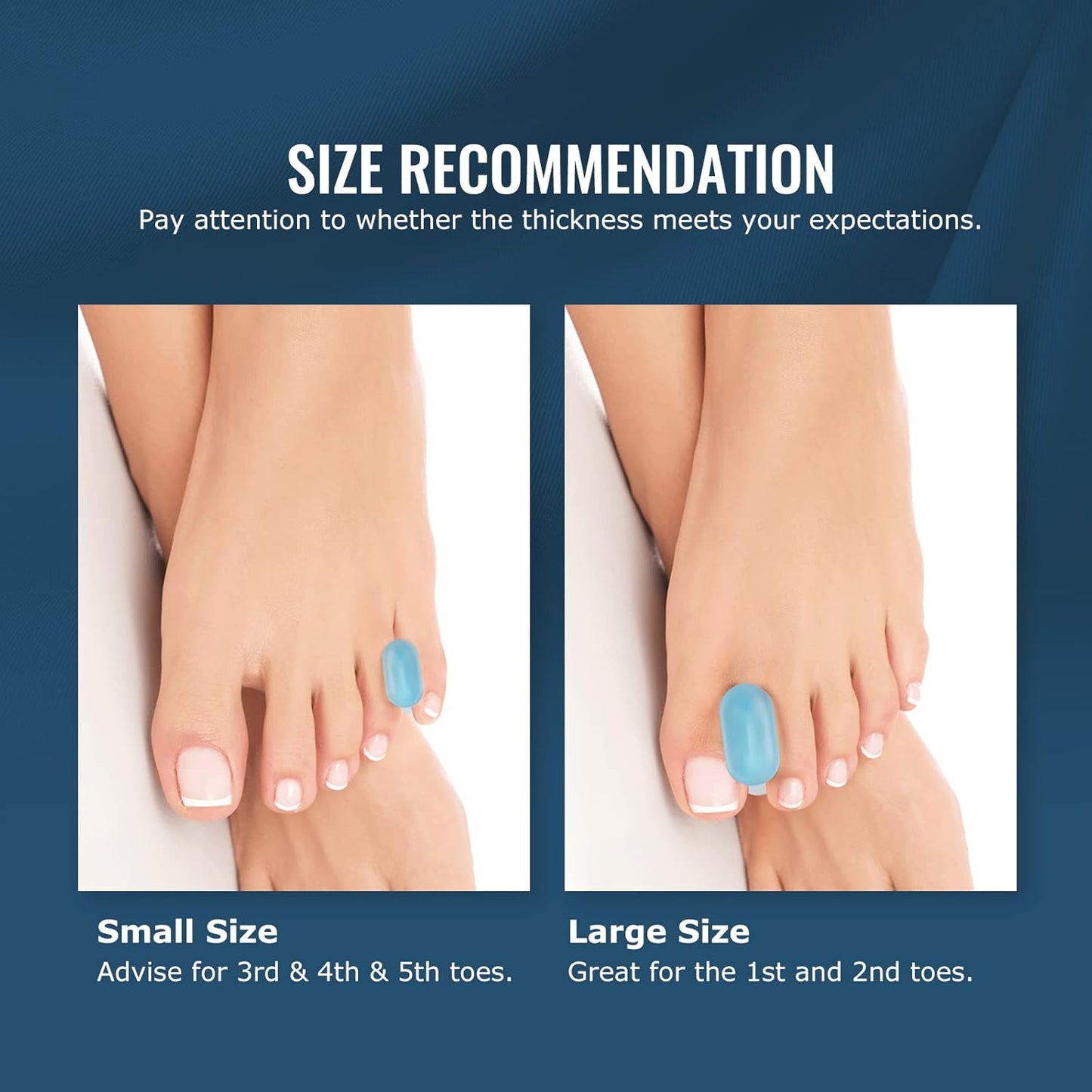 Welnove Gel Toe Separators 12 Pack