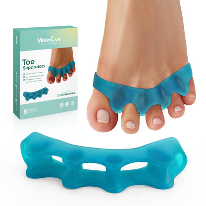 Welnove Silicone Toe Separators for Correct Bunion