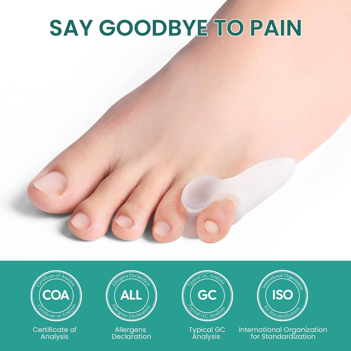 Welnove Tailor's Bunion Corrector Pads