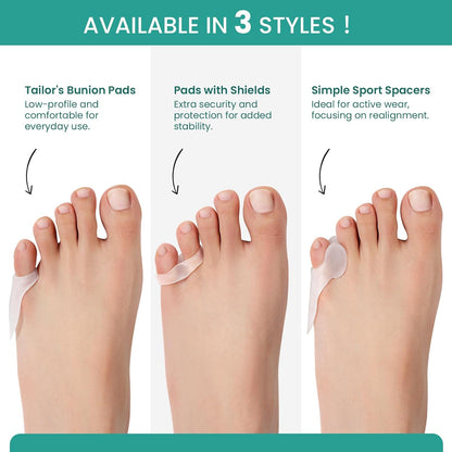 Welnove Tailor's Bunion Corrector Pads